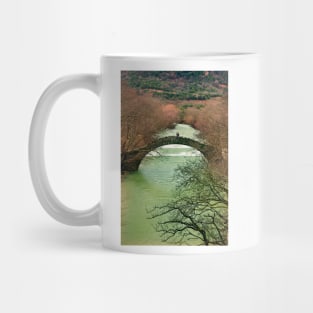 Old stone bridge for two Mug